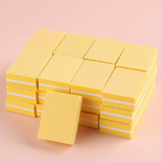 Professional Mini Nail File Sponge Buffer Block Double Sided Sanding Tool
