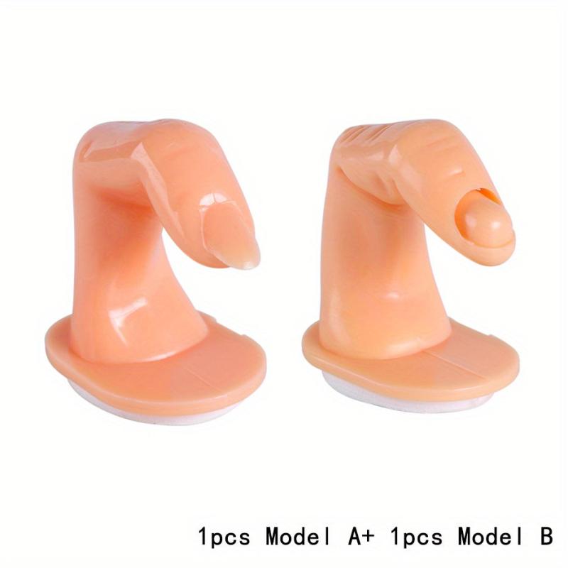 Flexible Practice Fingers for Acrylic Nails - Manicure Nail Art Training