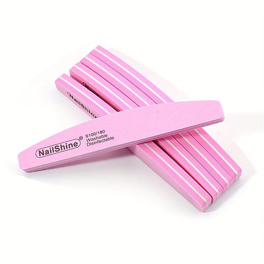 20PCS Nail Files For Natural Acrylic Nails Nail Buffer Block
