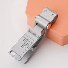 Crocodile Nail Clipper for Thick Nails & Ingrown, Stainless Steel, Gray Nails