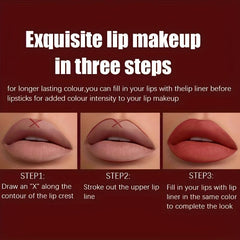Waterproof Lip Liner Non-Fade Three-Dimensional Lips