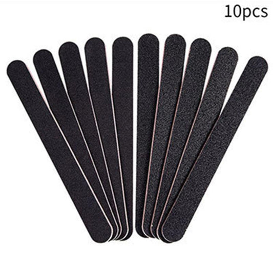 10 Pcs Nail File 100 180 Nail Files For Natural Nails Or Acrylic Nails