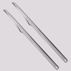 2Pcs Stainless Steel Foot Scrubber Dead Skin Remover
