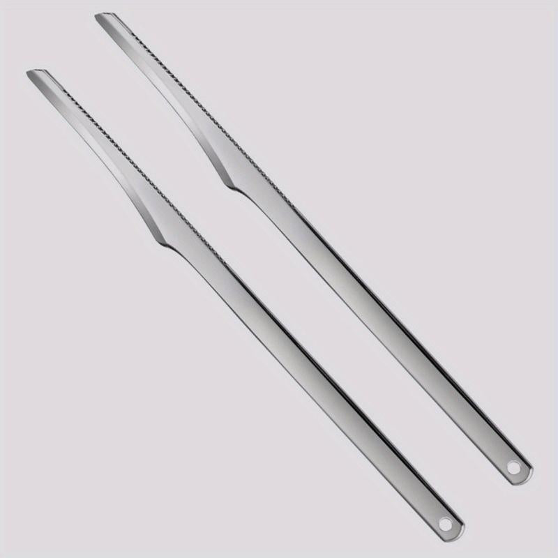 2Pcs Stainless Steel Foot Scrubber Dead Skin Remover