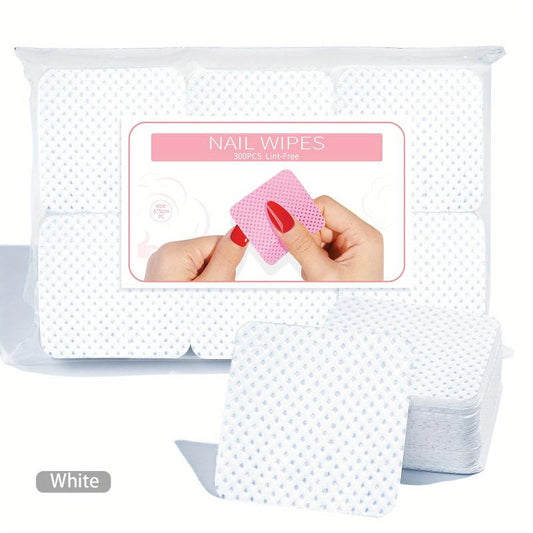 Non-Lint Nail Wipes for Eyelash Extensions - Gentle on Nails