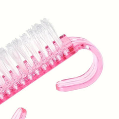 4Pcs Plastic Nail Art Cleaning Brush Manicure Pedicure Dust Remover Set