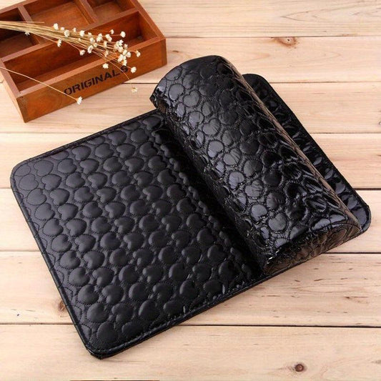 Hand Cushion Holder Soft PU Leather Sponge Arm Rest Nail Pillow Nail Mat Pad