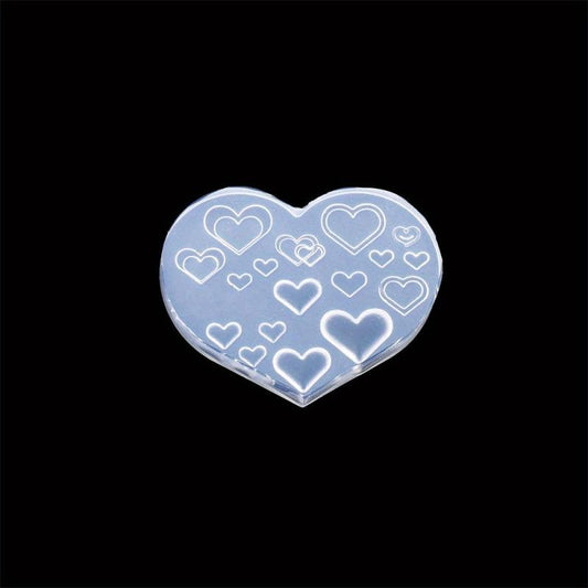 3D Nail Art Silicone Molds Flowers Letters Hearts Shells