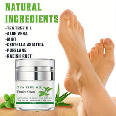 Tea Tree Cream for Face Neck Body Hand Foot