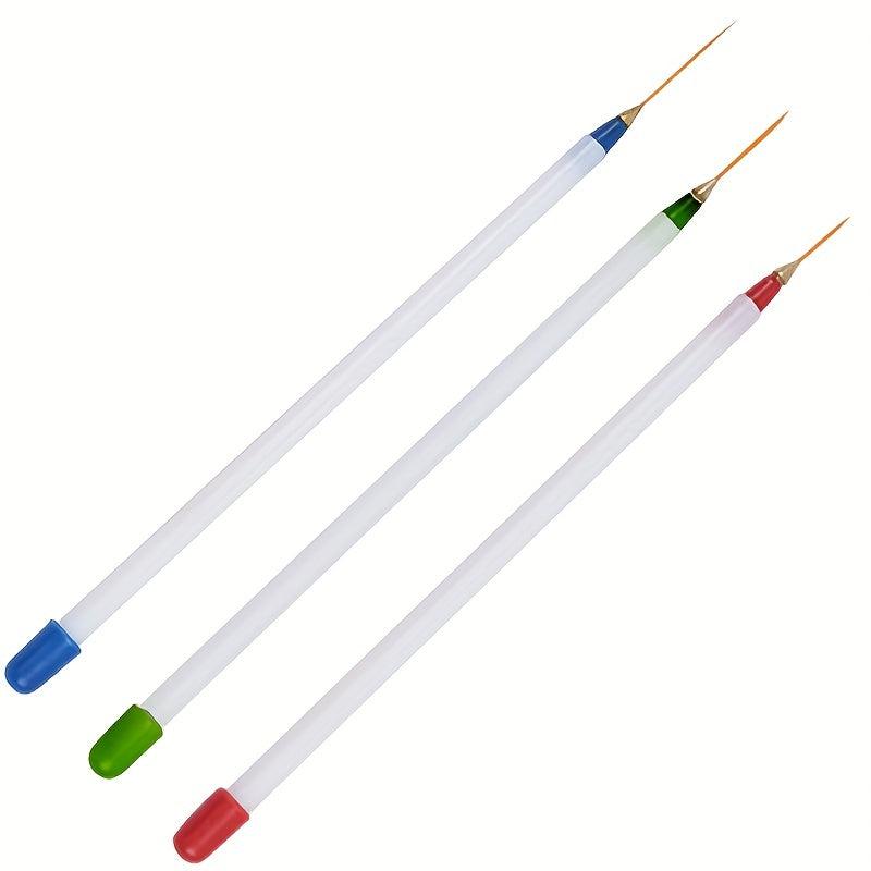 Soft Headed Nail Art Brushes Set for Gel Manicures