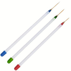Soft Headed Nail Art Brushes Set for Gel Manicures