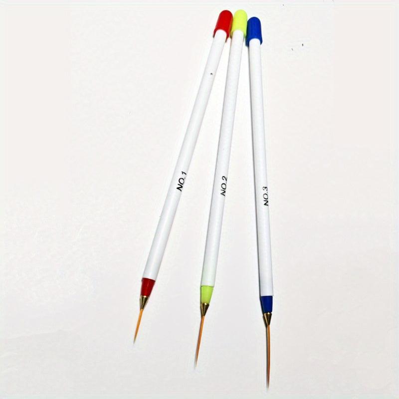 Soft Headed Nail Art Brushes Set for Gel Manicures