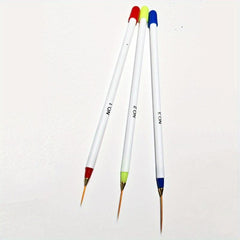Soft Headed Nail Art Brushes Set for Gel Manicures