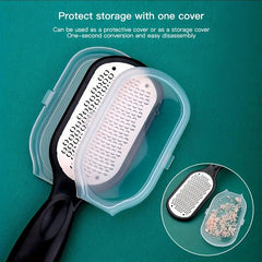 Stainless Steel Foot File with Storage Box