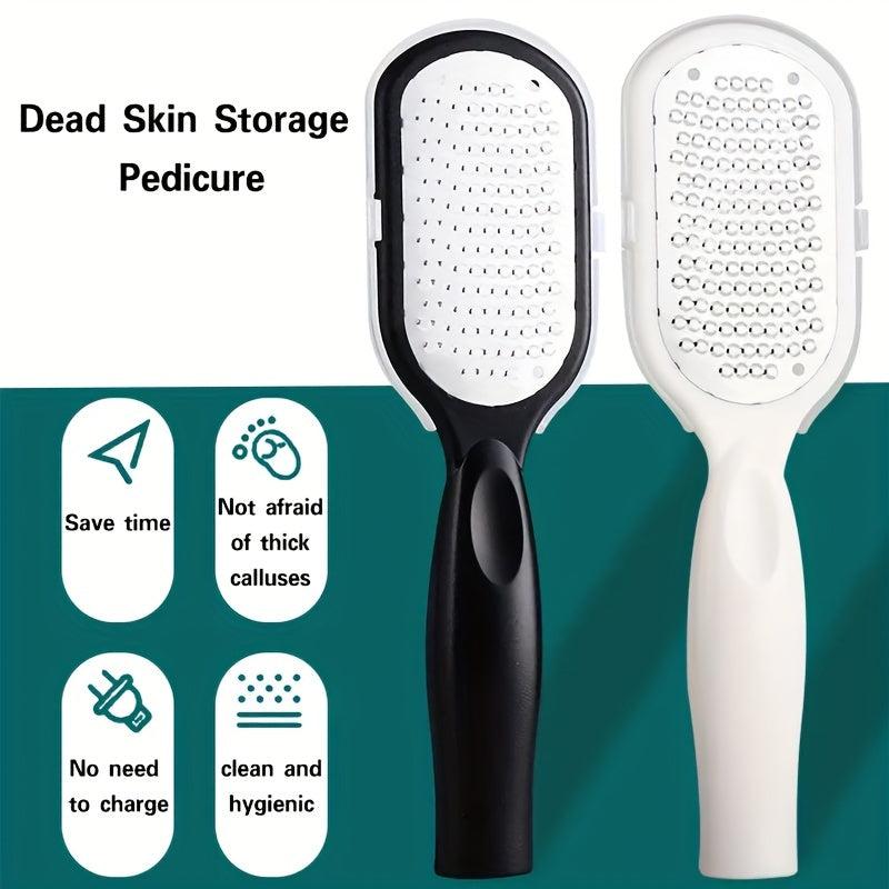 Stainless Steel Foot File with Storage Box