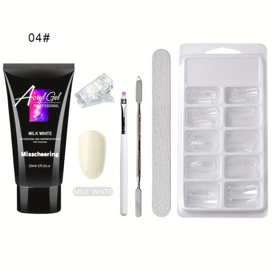 Nail Extension Kit Builder Gel Acrylic Extension Gel Professional Nail Art Set
