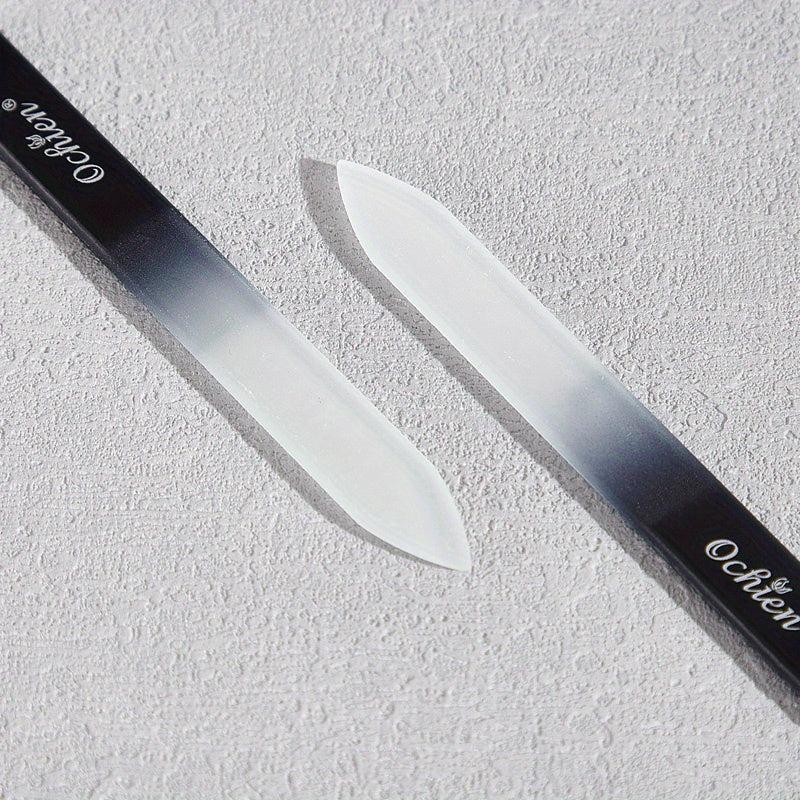 Colorful Crystal Nail Files Double Sided Manicure Tool