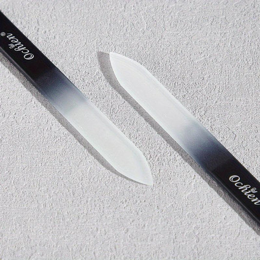 Colorful Crystal Nail Files Double Sided Manicure Tool