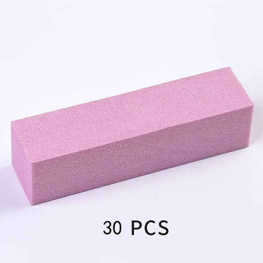 30 Pcs Colorful Nail Buffer Block Set Sponge Buffing Files for Women