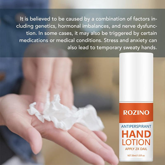 30ml Antiperspirant Hand Cream Lotion - Prevent Sweaty Hands