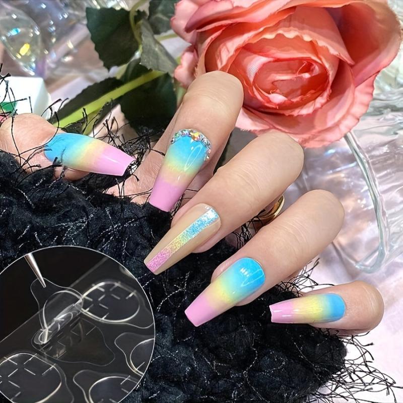 1200pcs Waterproof Double Sided Adhesive Tabs Nail Sticker