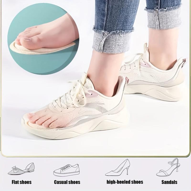 1Pair Metatarsal Pads Ball Of Foot Cushions Silicone Forefoot Pads Non pain Wear