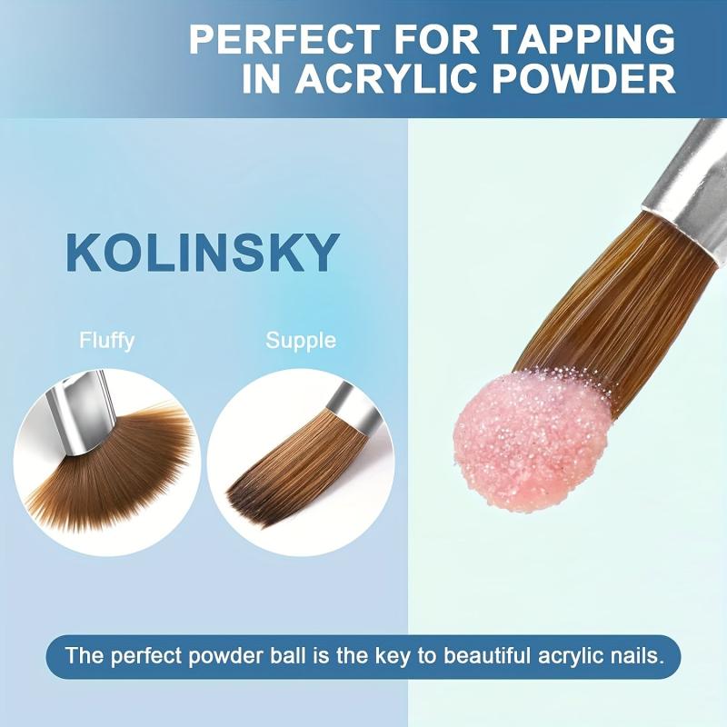Acrylic Nail Brush Professional Manicure Tool Kolinsky Acrylic Nail Art Brush