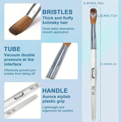 Acrylic Nail Brush Professional Manicure Tool Kolinsky Acrylic Nail Art Brush
