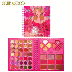 52 Eyeshadow Palette - Brightening Skin Tone Highlighter Powder