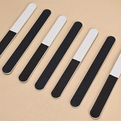 60pcs 3-Sided Sponge Polishing Strip Manicure Pedicure Tool