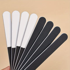 60pcs 3-Sided Sponge Polishing Strip Manicure Pedicure Tool