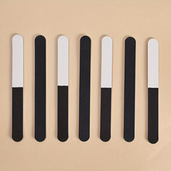 60pcs 3-Sided Sponge Polishing Strip Manicure Pedicure Tool