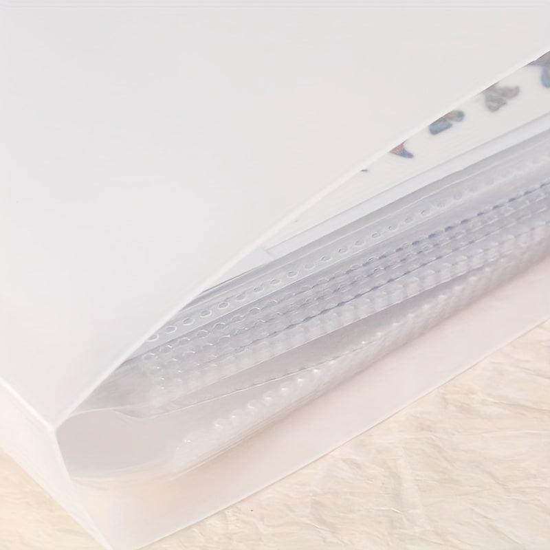 80 Slots Nail Art Stickers Storage Book Large Capacity Organizer Display