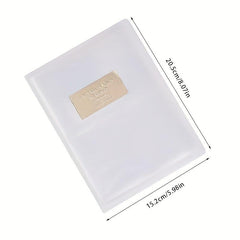 80 Slots Nail Art Stickers Storage Book Large Capacity Organizer Display