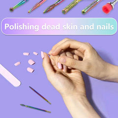 10Pcs Tungsten Carbide Sanding Head Set for Nails Manicure Pedicure