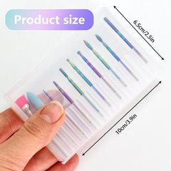 10Pcs Tungsten Carbide Sanding Head Set for Nails Manicure Pedicure