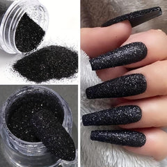 Holographic Nail Glitter & Recycling Tray System Dip Case