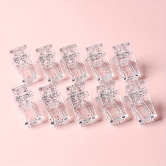 Nail Clip Tips Extension Clamp for Gel Polish Manicure Assistant Tool
