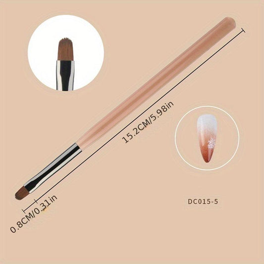 Nail Art Liner Draw Lines Reusable DIY Nail Art Painting Pen Brush Gadget