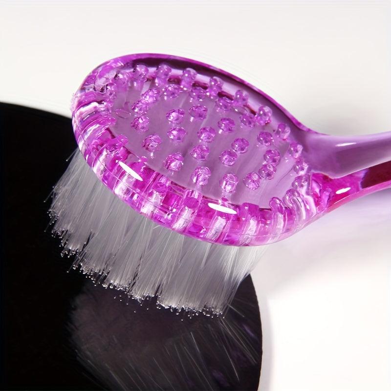 Long Handle Scrubbing Brush Nail Dust Cleaning Brush