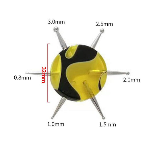 6 Head Dot Painting Round Plate Pens Drill Pen Circular Dotting