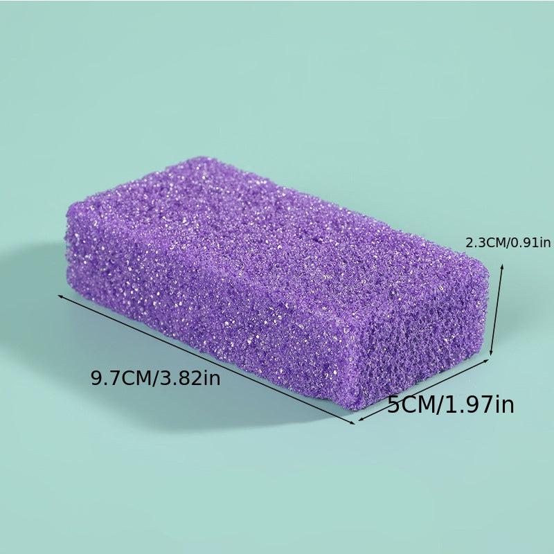 2 Pcs Pumice Stone Sponge Foot File Callus Removal Soft Feet Portable Care Tool