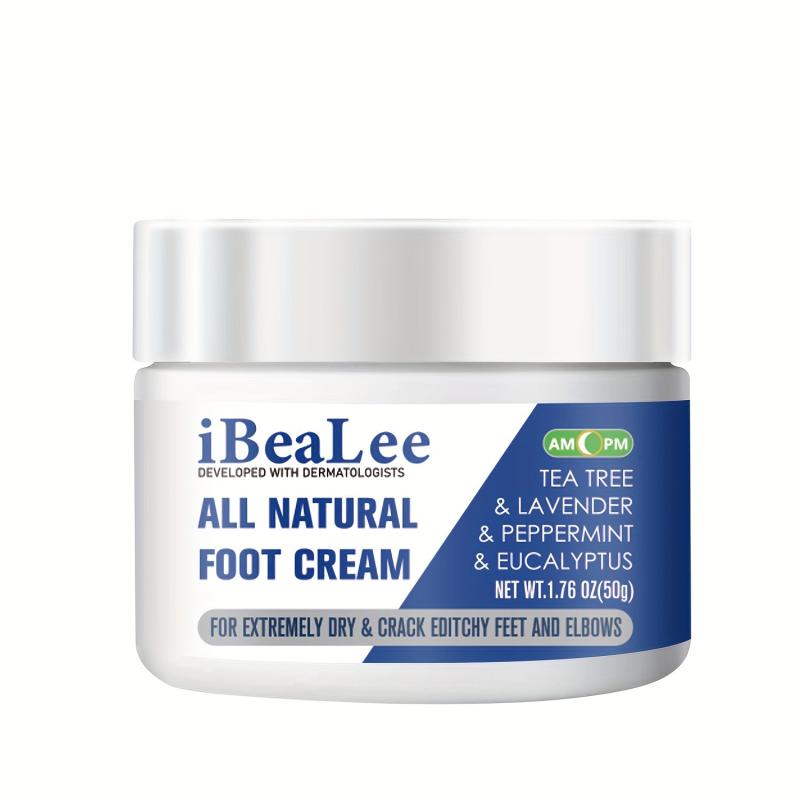 Eucalyptus Foot Cream with Lavender Peppermint Tea Tree - 50g
