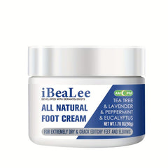 Eucalyptus Foot Cream with Lavender Peppermint Tea Tree - 50g
