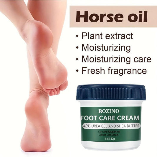 Shea Butter & Urea Foot Cream for Cracked Heels - Hydrating & Softening