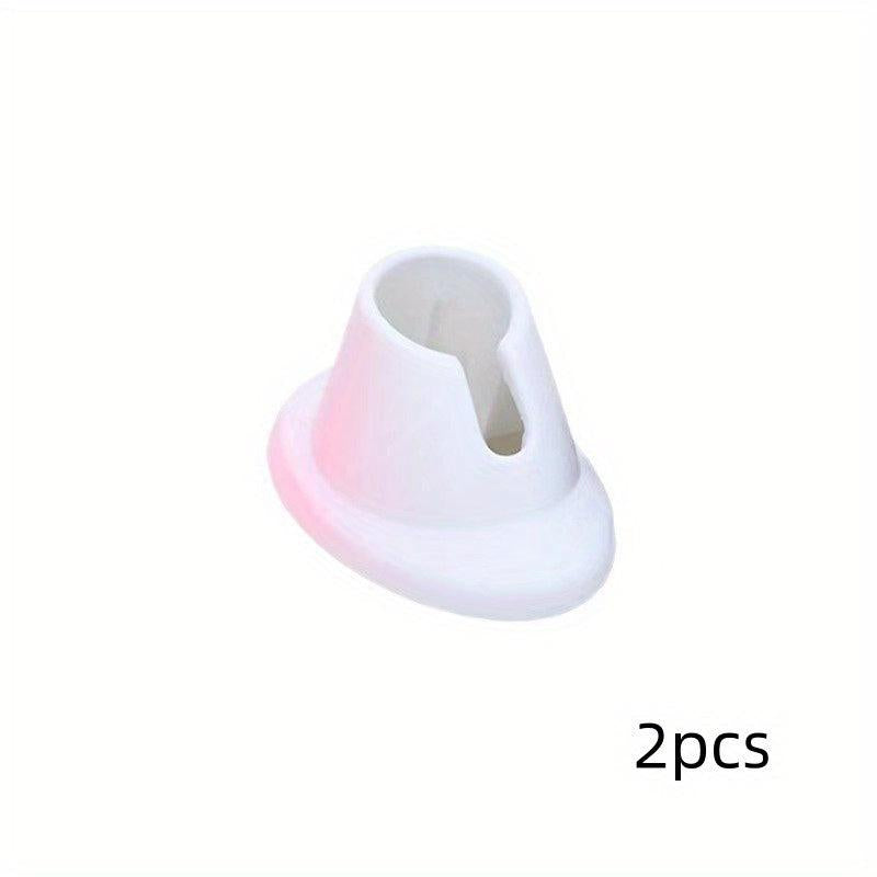 5pcs Pink Anti-Spill Nail Polish Bottle Holder for Salon Manicure Pedicure
