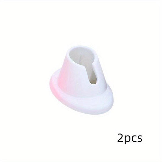 5pcs Pink Anti-Spill Nail Polish Bottle Holder for Salon Manicure Pedicure