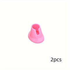 5pcs Pink Anti-Spill Nail Polish Bottle Holder for Salon Manicure Pedicure