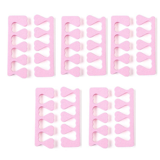10 Pcs Soft Foam Toe Separator Finger Divider Manicure Accessory