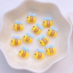 20pcs Mini Bee 3D Charms Nail Art Decoration For Women Girls